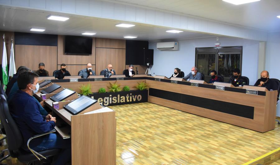 Câmara Municipal promove sessão ordinária 015/2021